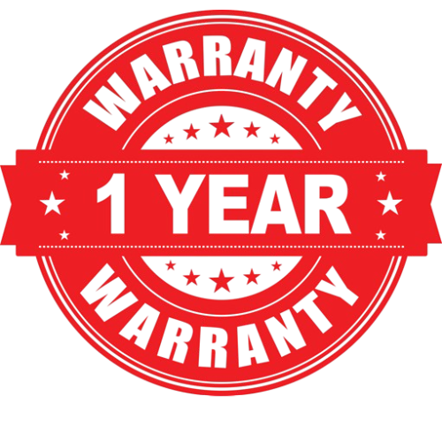 1 Year Warranty